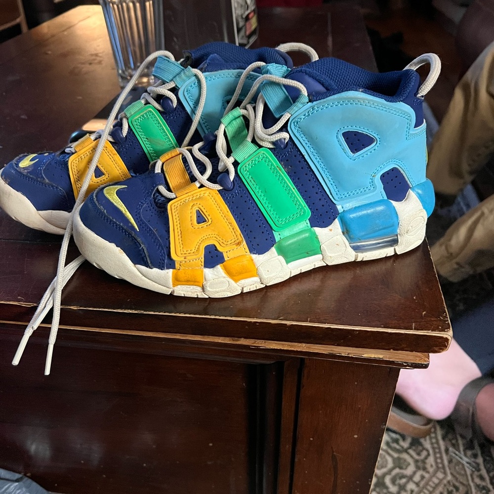 Nike Kids Sneakers Blue Yellow Green